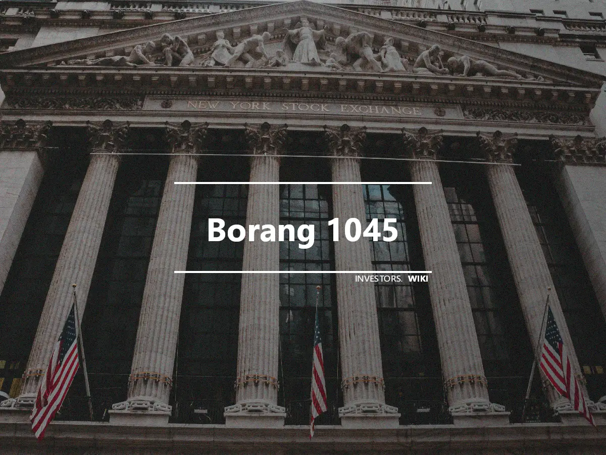 Borang 1045