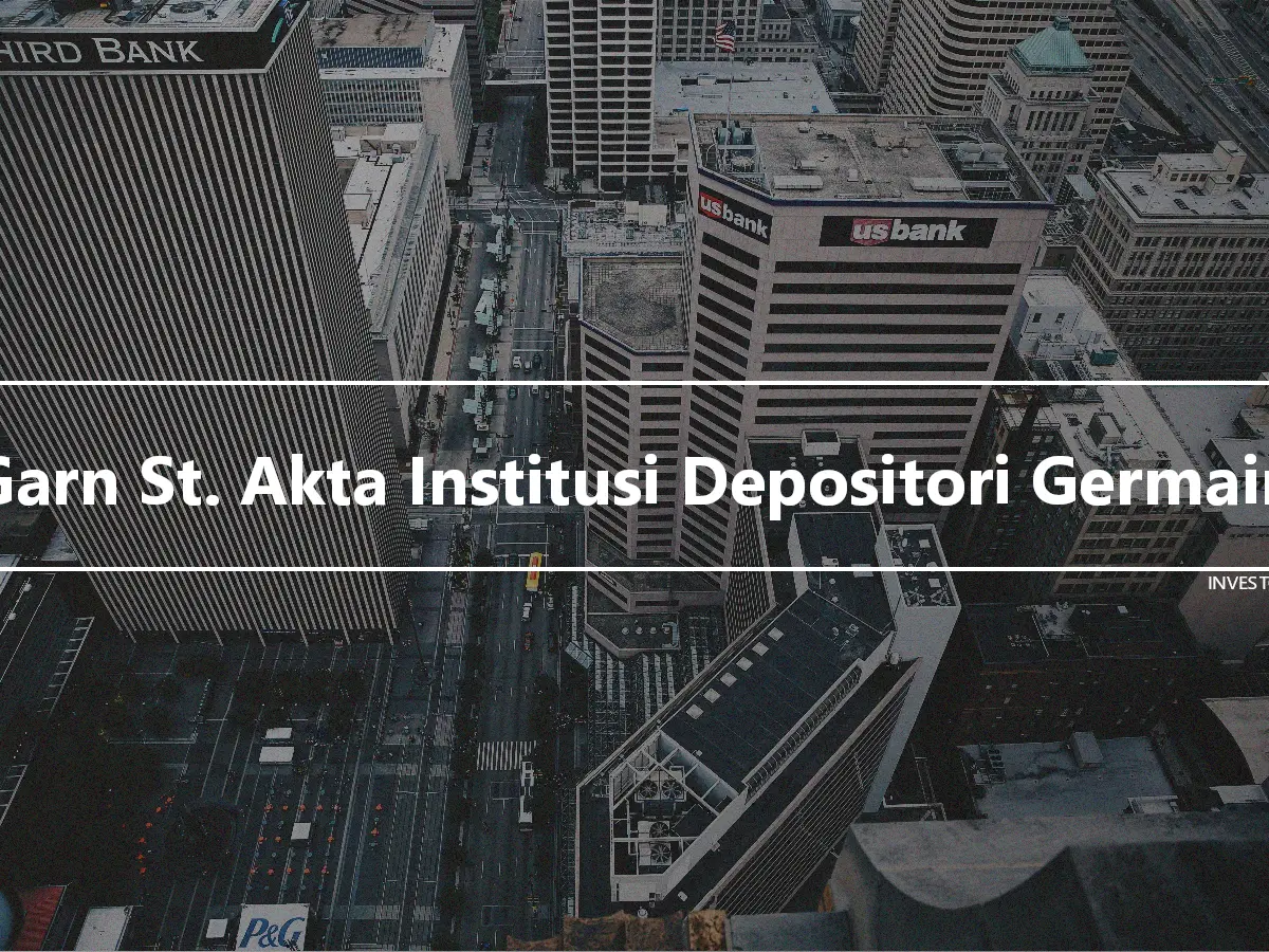 Garn St. Akta Institusi Depositori Germain
