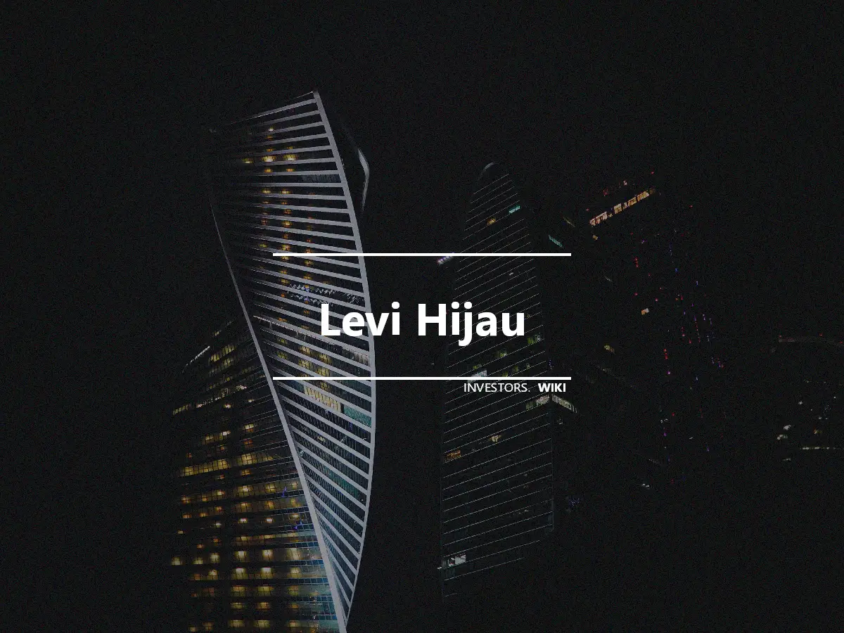 Levi Hijau