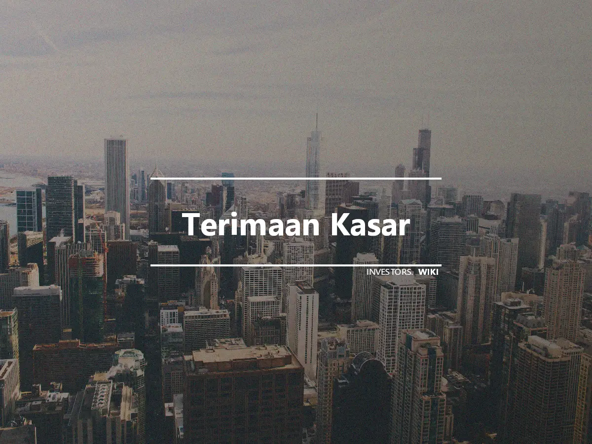 Terimaan Kasar