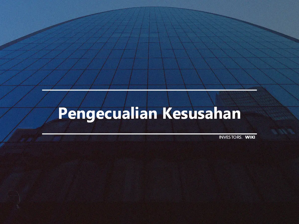 Pengecualian Kesusahan