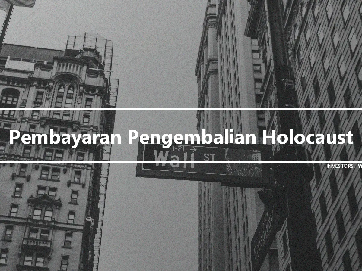 Pembayaran Pengembalian Holocaust