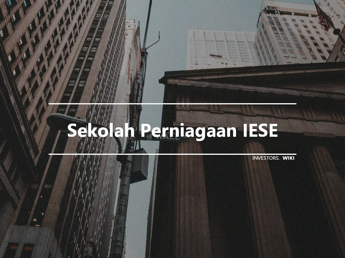 Sekolah Perniagaan IESE