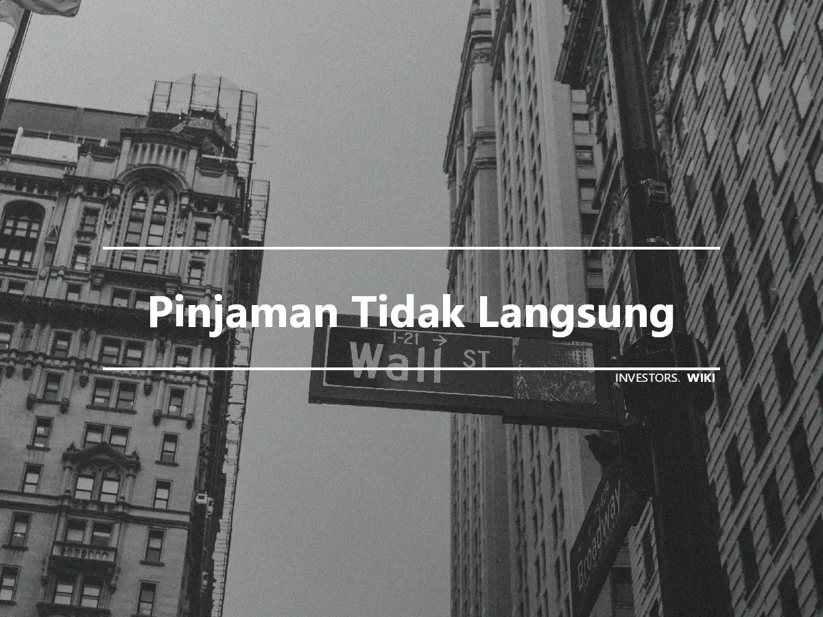 Pinjaman Tidak Langsung