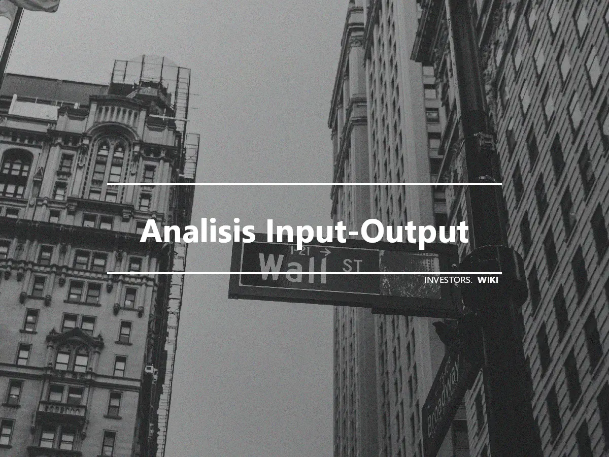 Analisis Input-Output