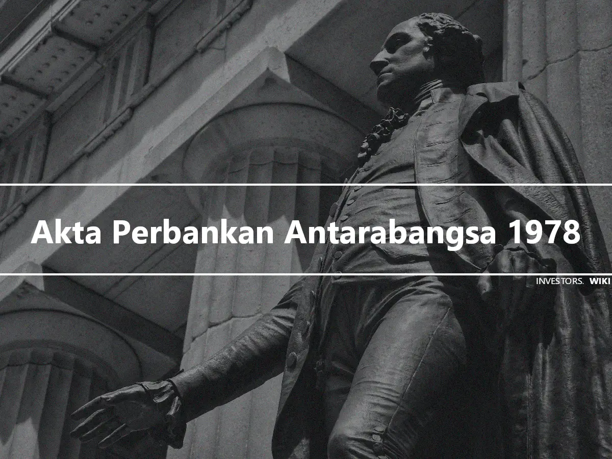 Akta Perbankan Antarabangsa 1978