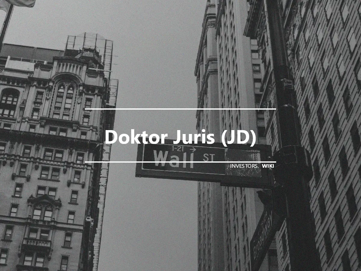 Doktor Juris (JD)