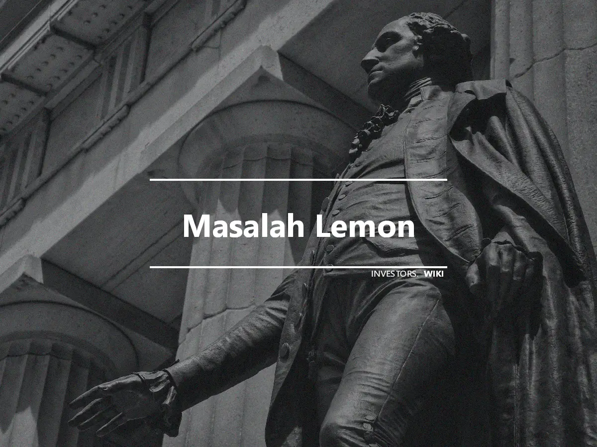 Masalah Lemon