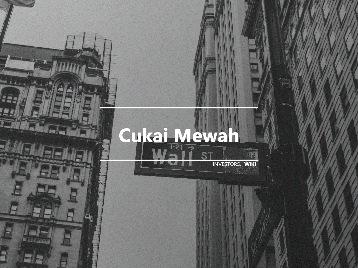 Cukai Mewah