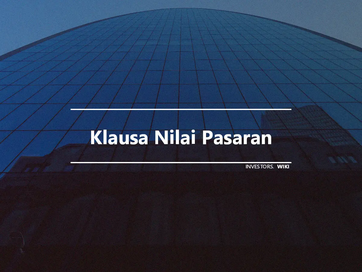 Klausa Nilai Pasaran