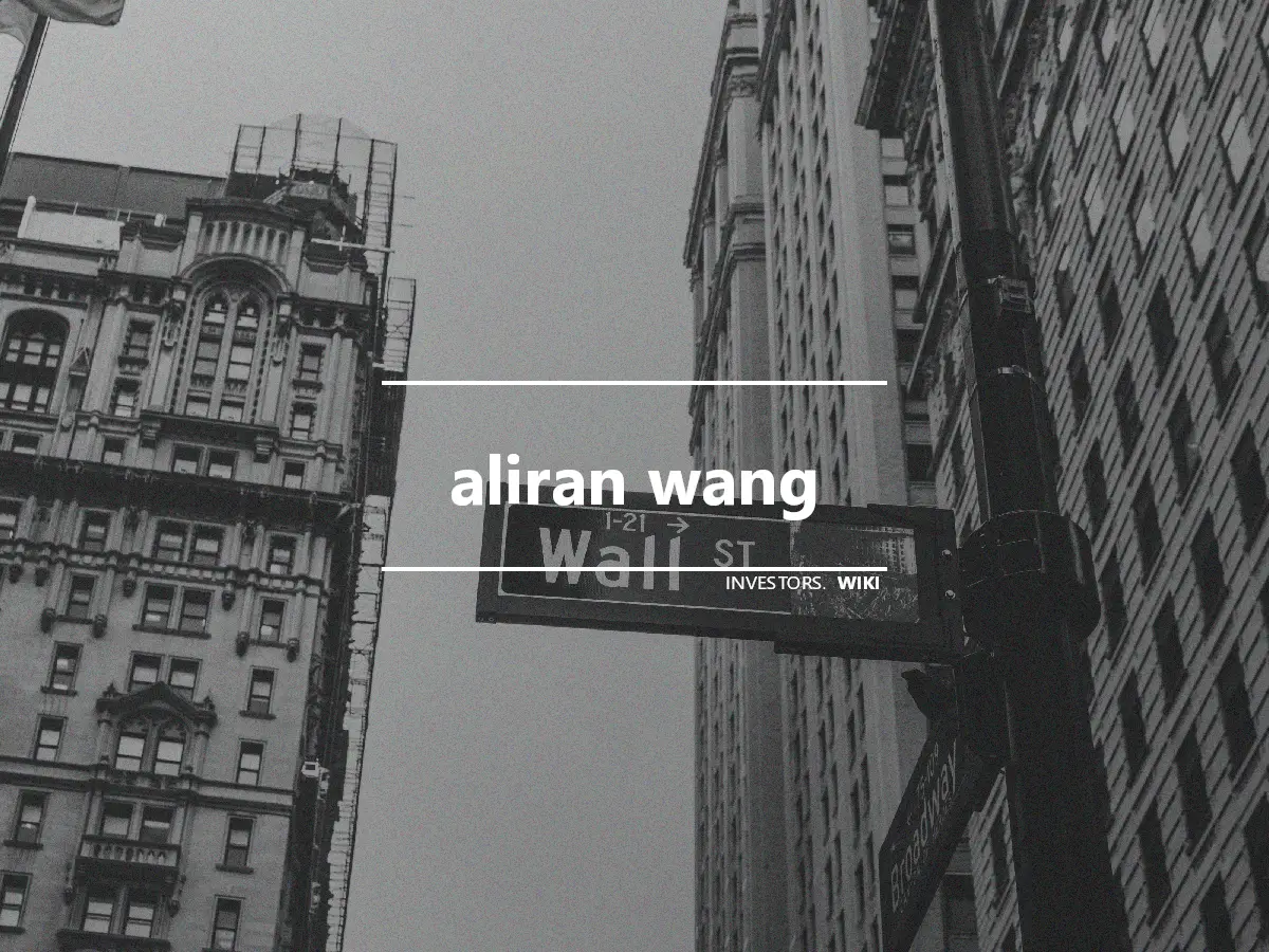 aliran wang