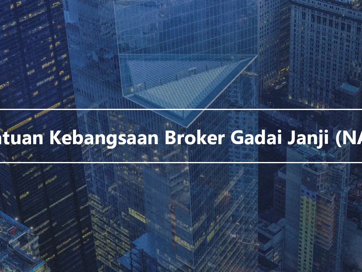 Persatuan Kebangsaan Broker Gadai Janji (NAMB)