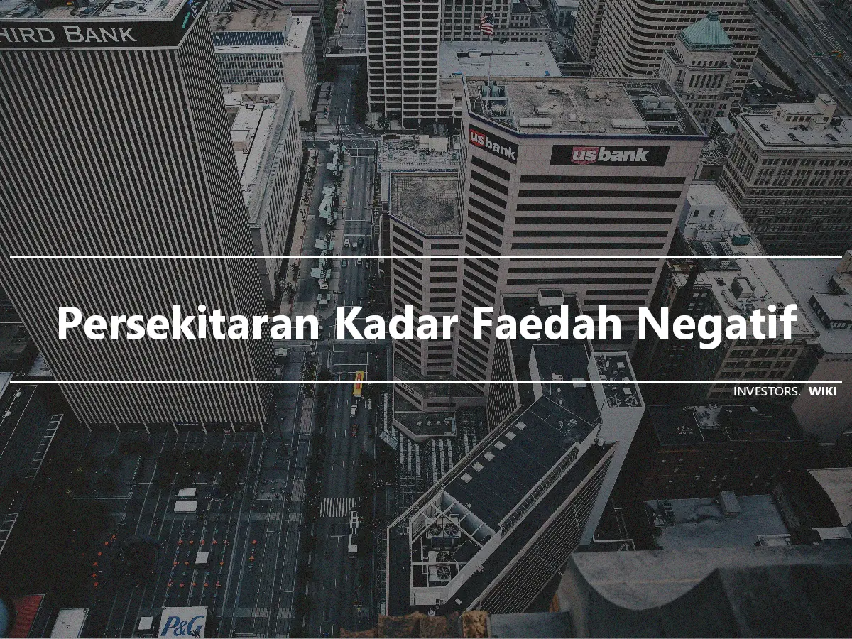 Persekitaran Kadar Faedah Negatif