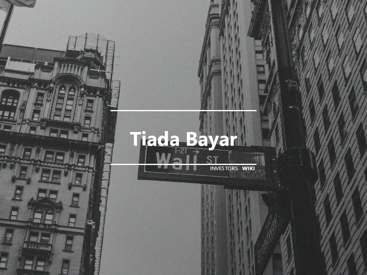 Tiada Bayar