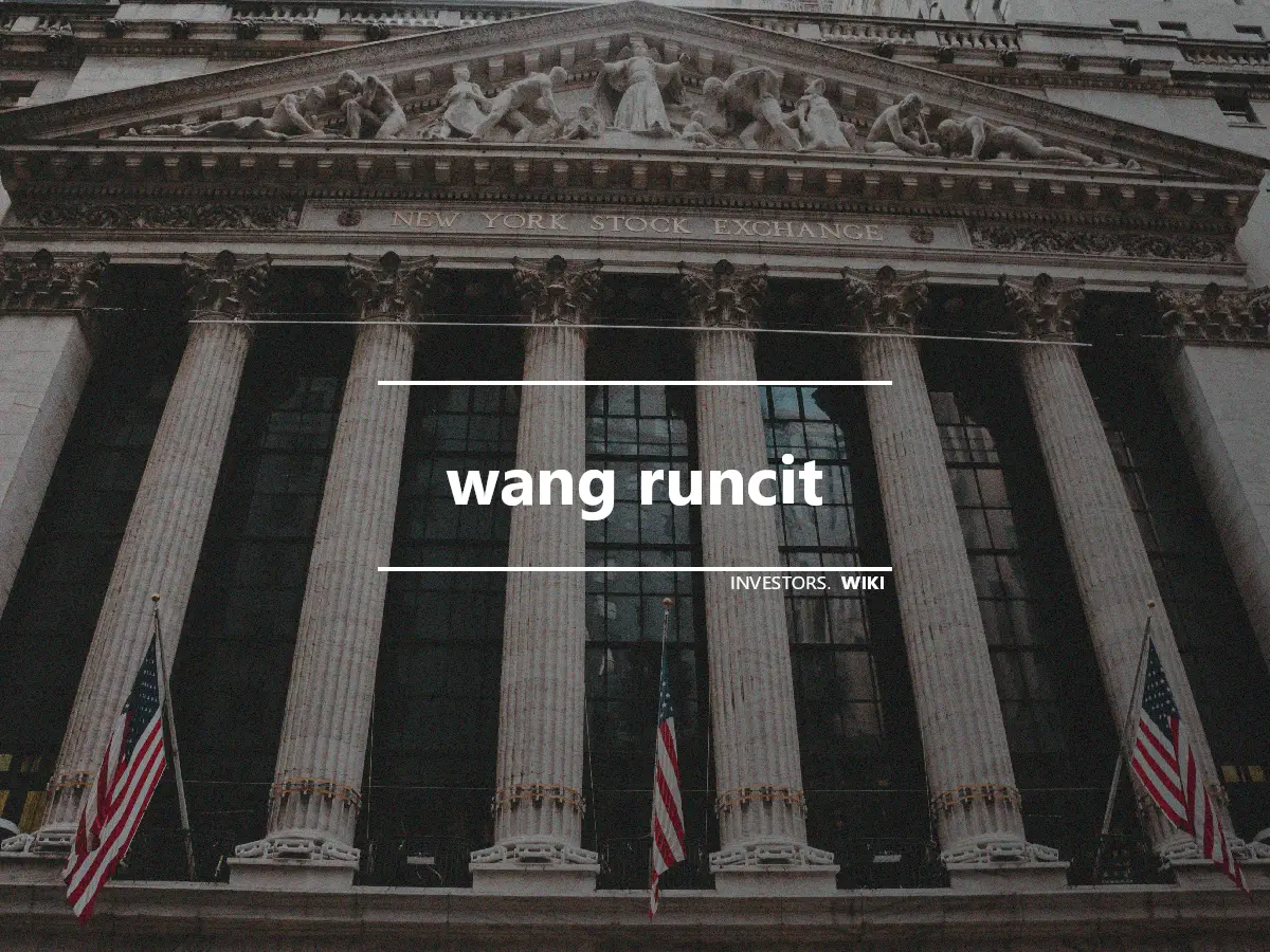 wang runcit