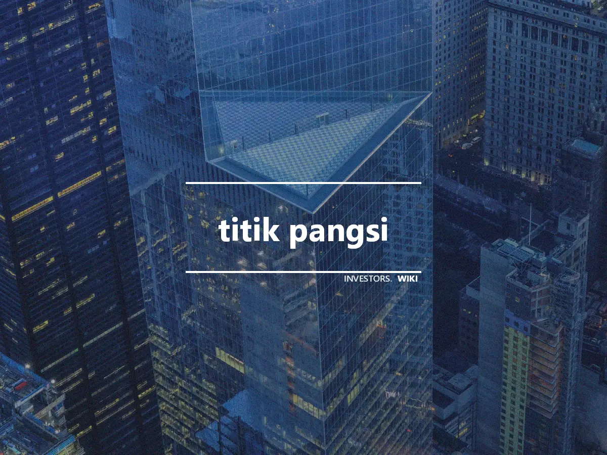 titik pangsi