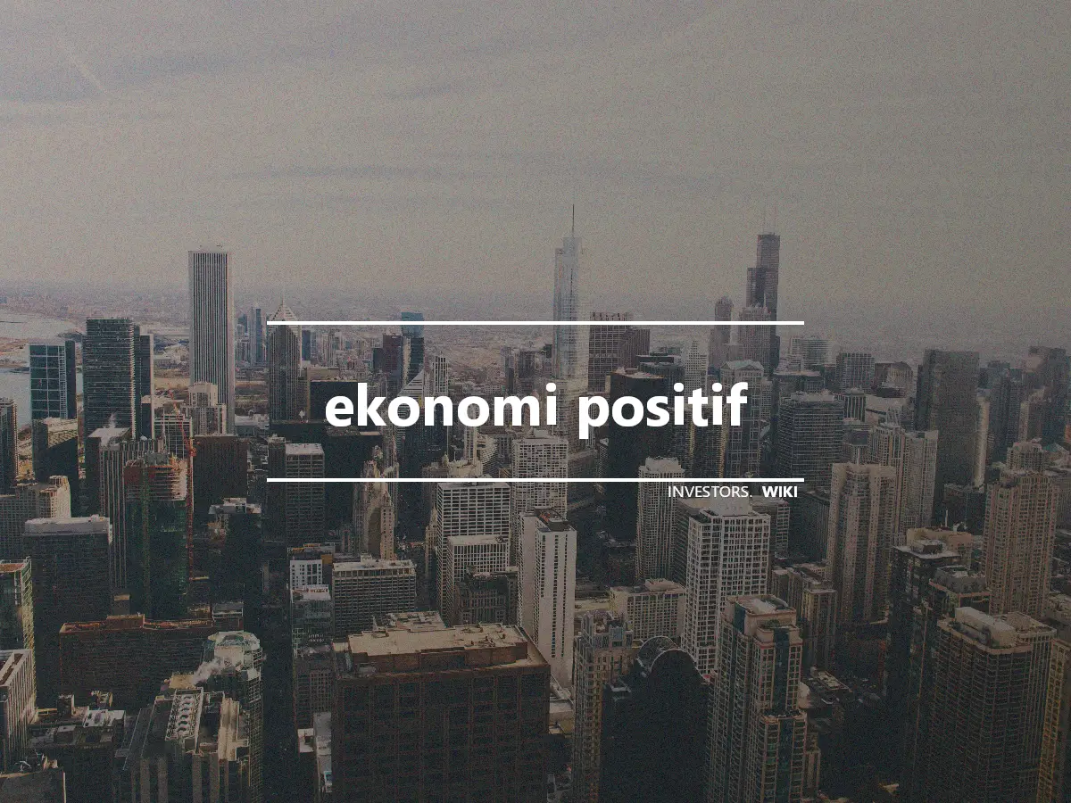 ekonomi positif