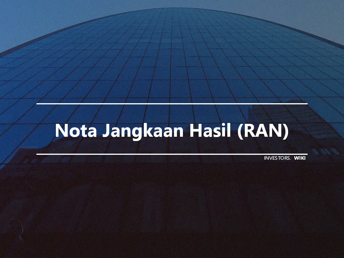 Nota Jangkaan Hasil (RAN)