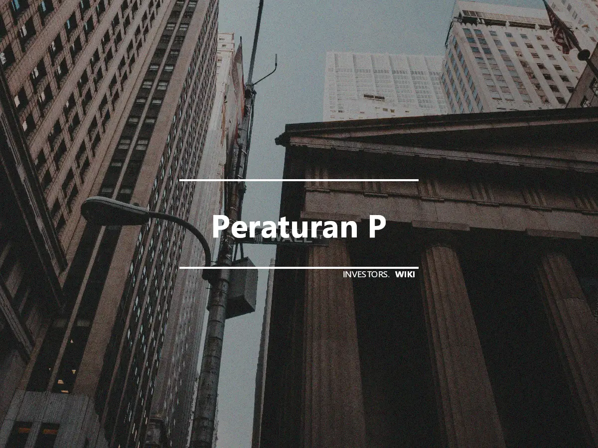 Peraturan P