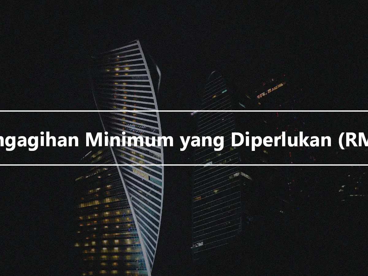 Pengagihan Minimum yang Diperlukan (RMD)