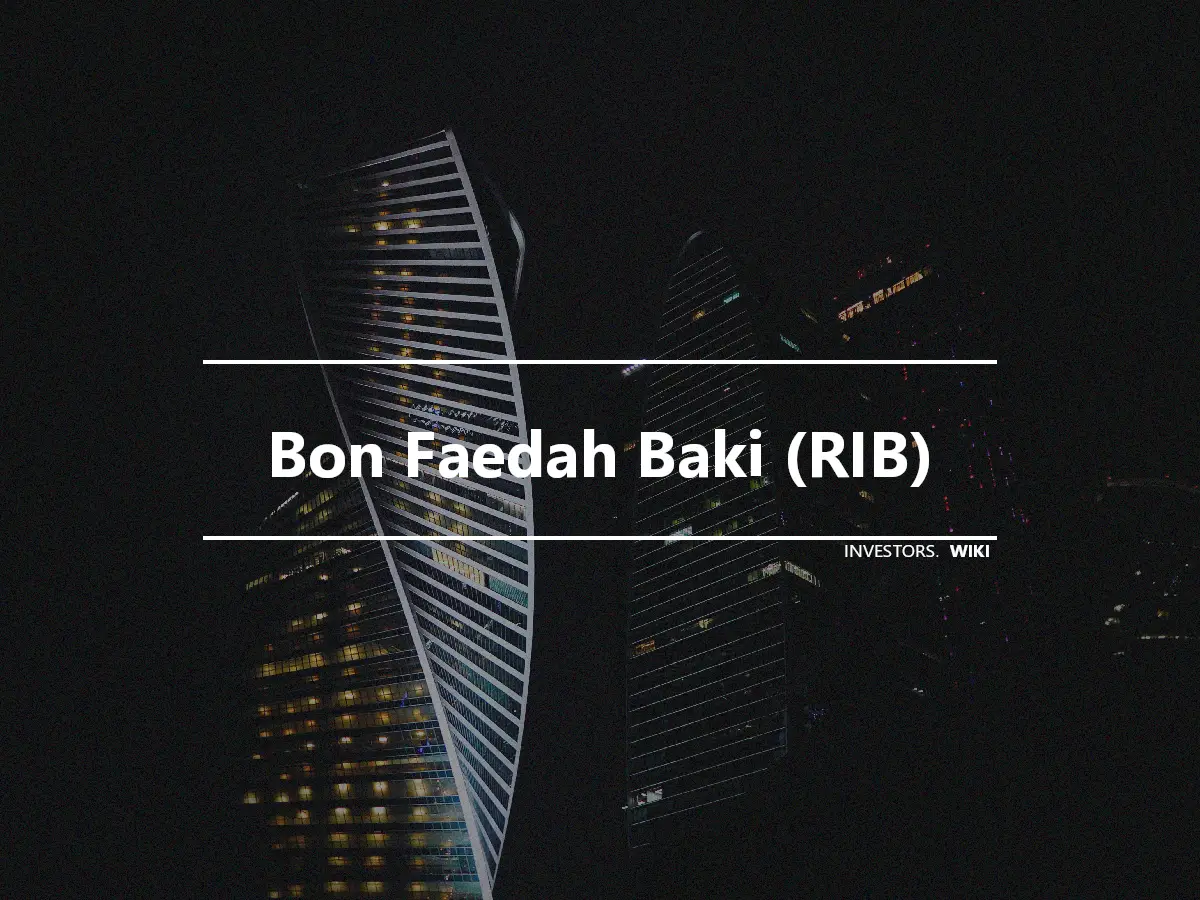 Bon Faedah Baki (RIB)
