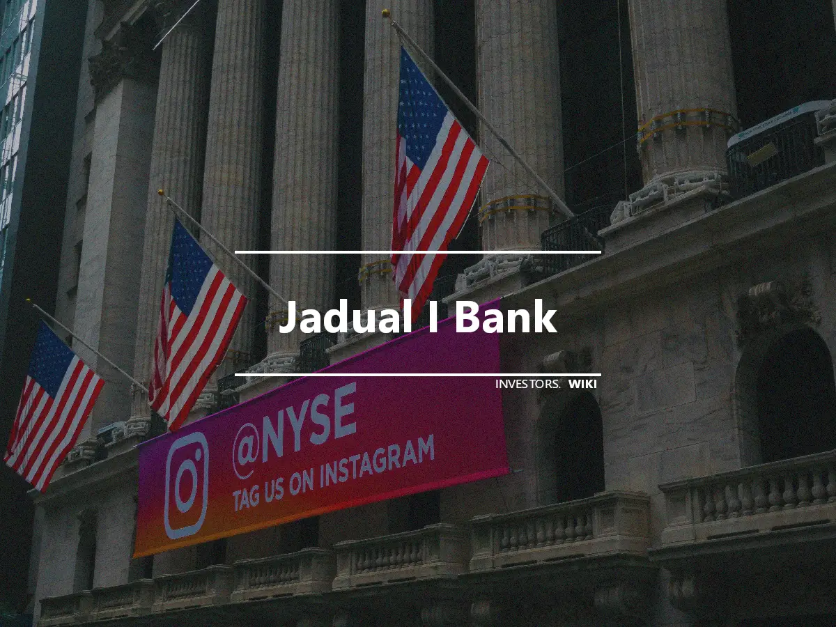 Jadual I Bank