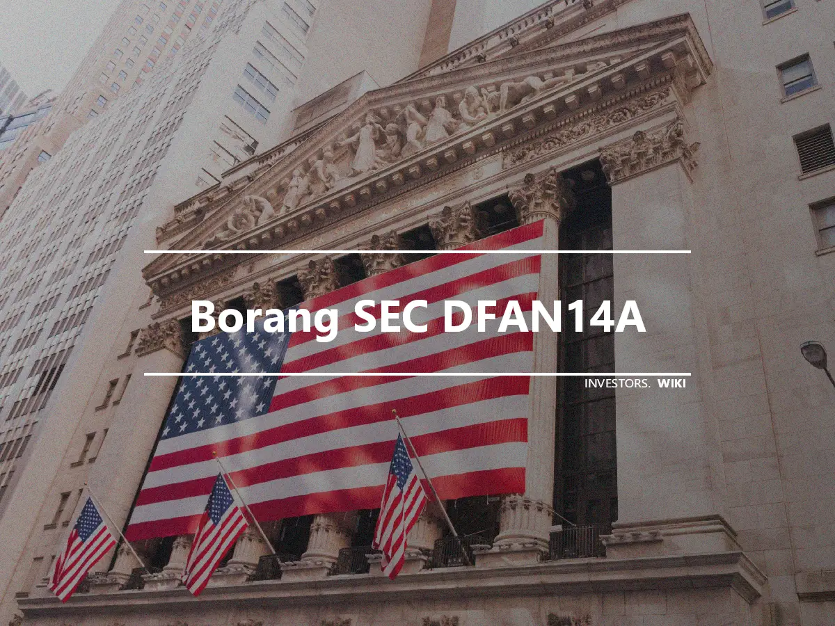 Borang SEC DFAN14A