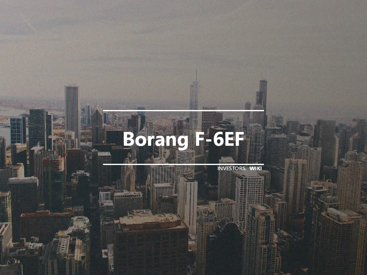 Borang F-6EF