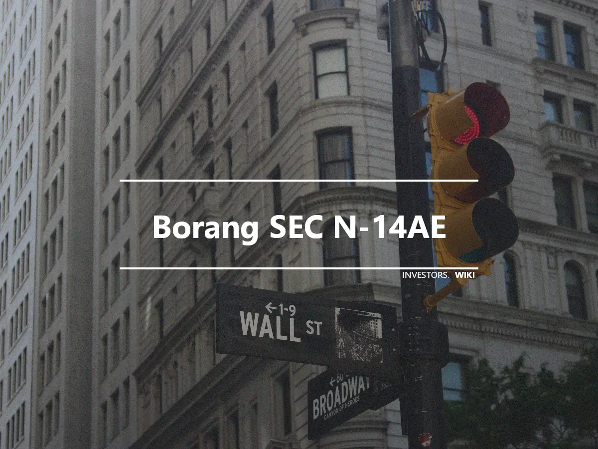 Borang SEC N-14AE