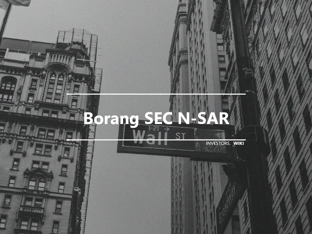 Borang SEC N-SAR