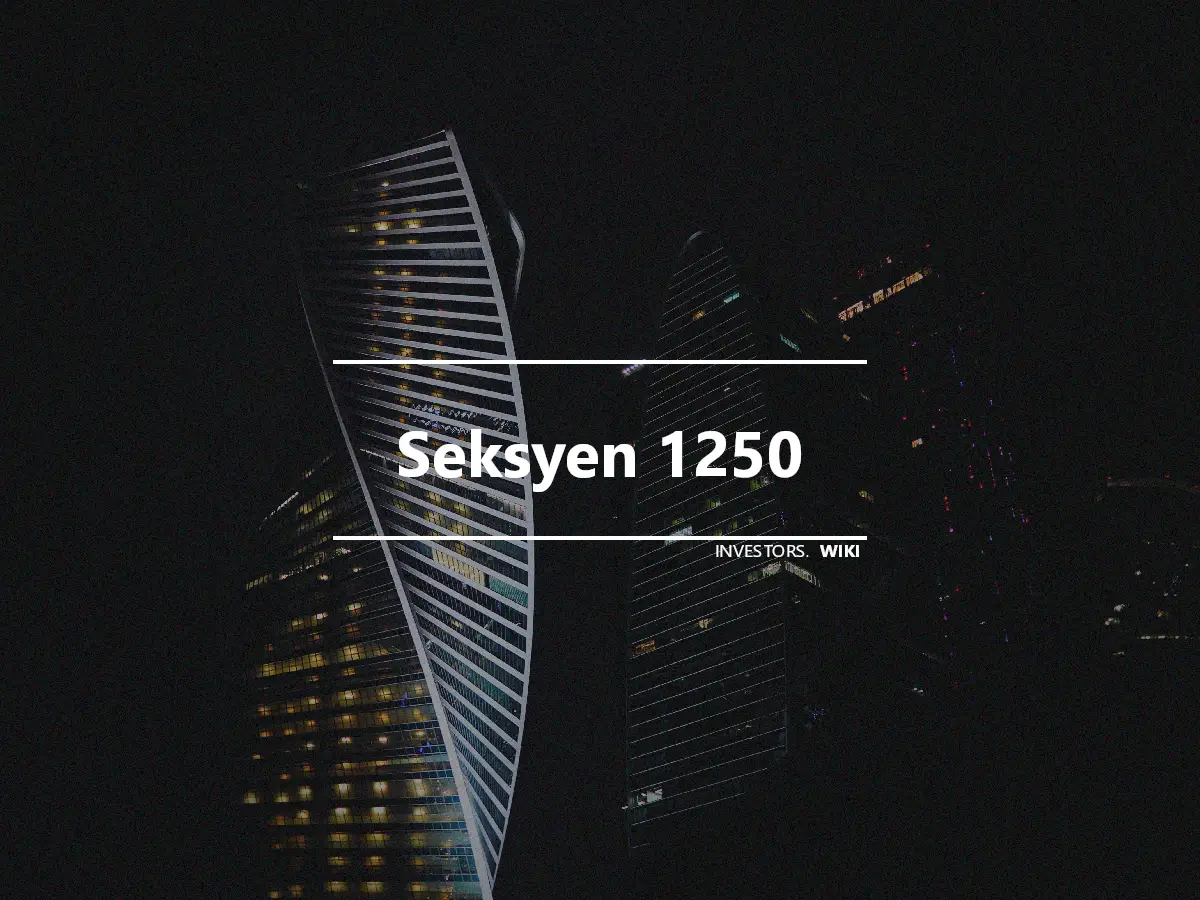 Seksyen 1250