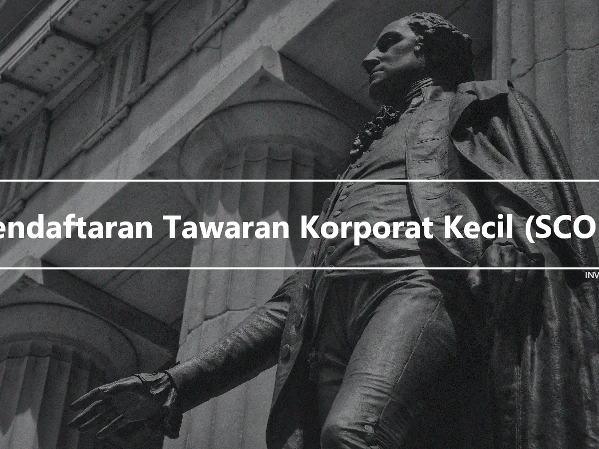 Pendaftaran Tawaran Korporat Kecil (SCOR)