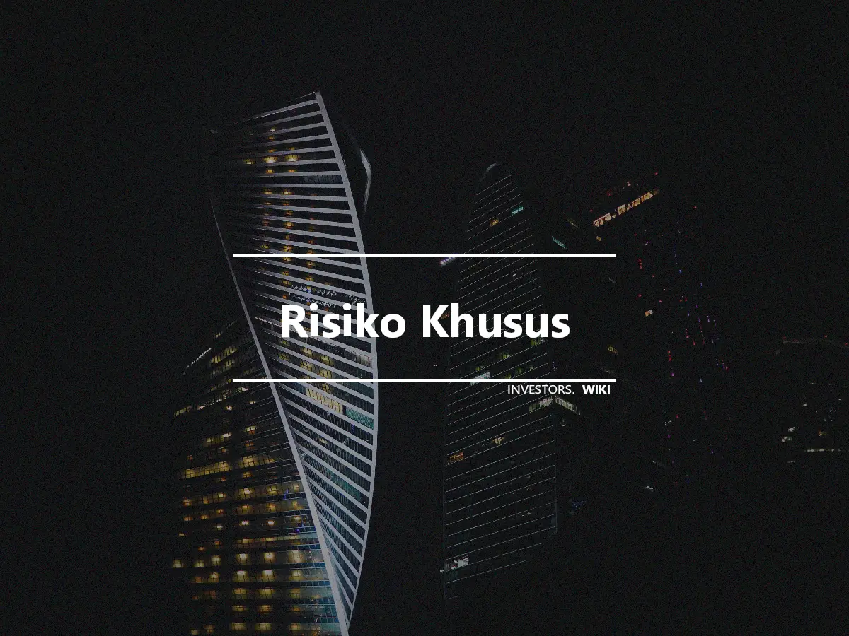 Risiko Khusus