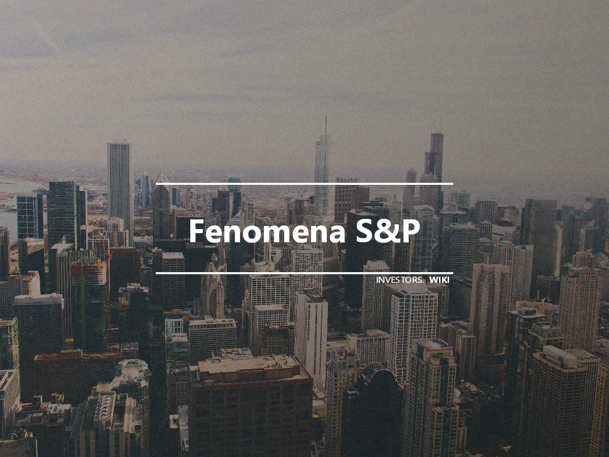 Fenomena S&P