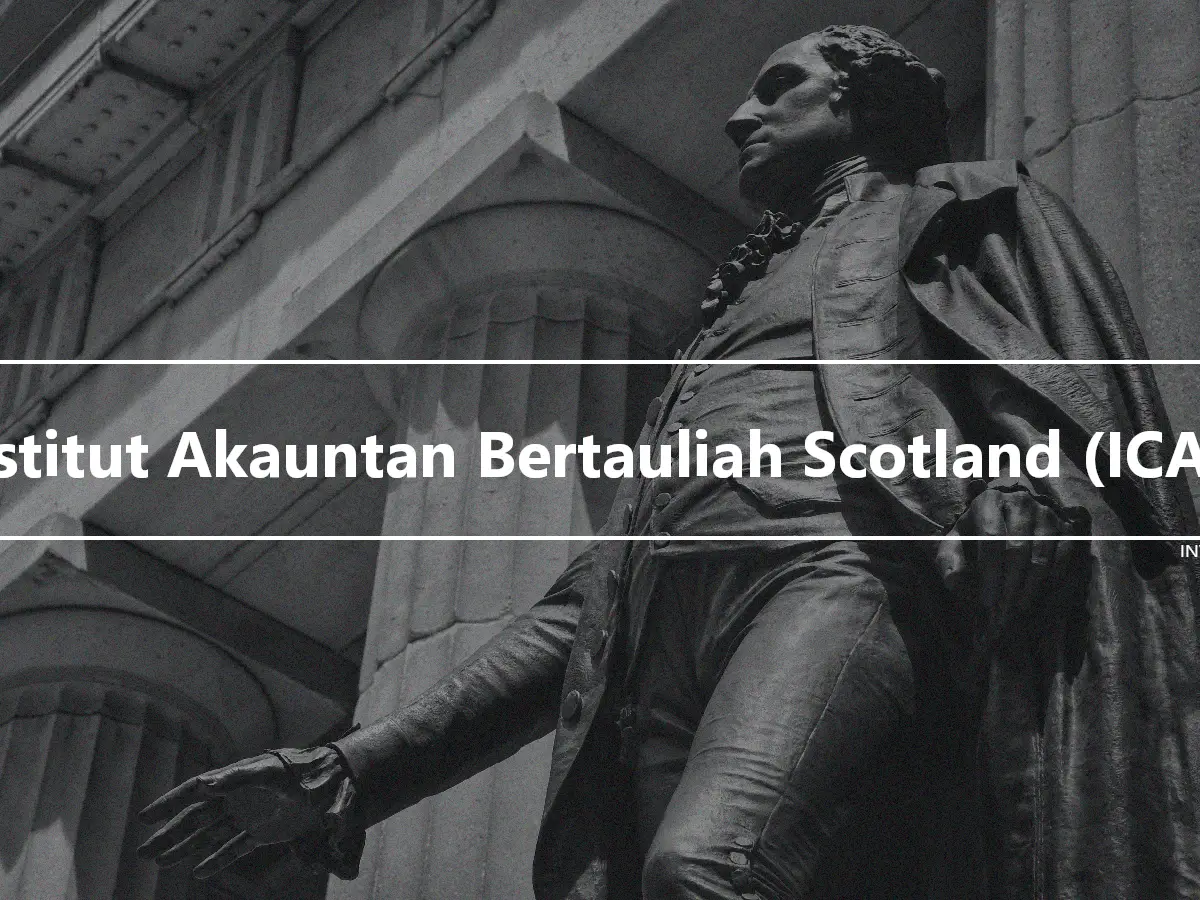 Institut Akauntan Bertauliah Scotland (ICAS)