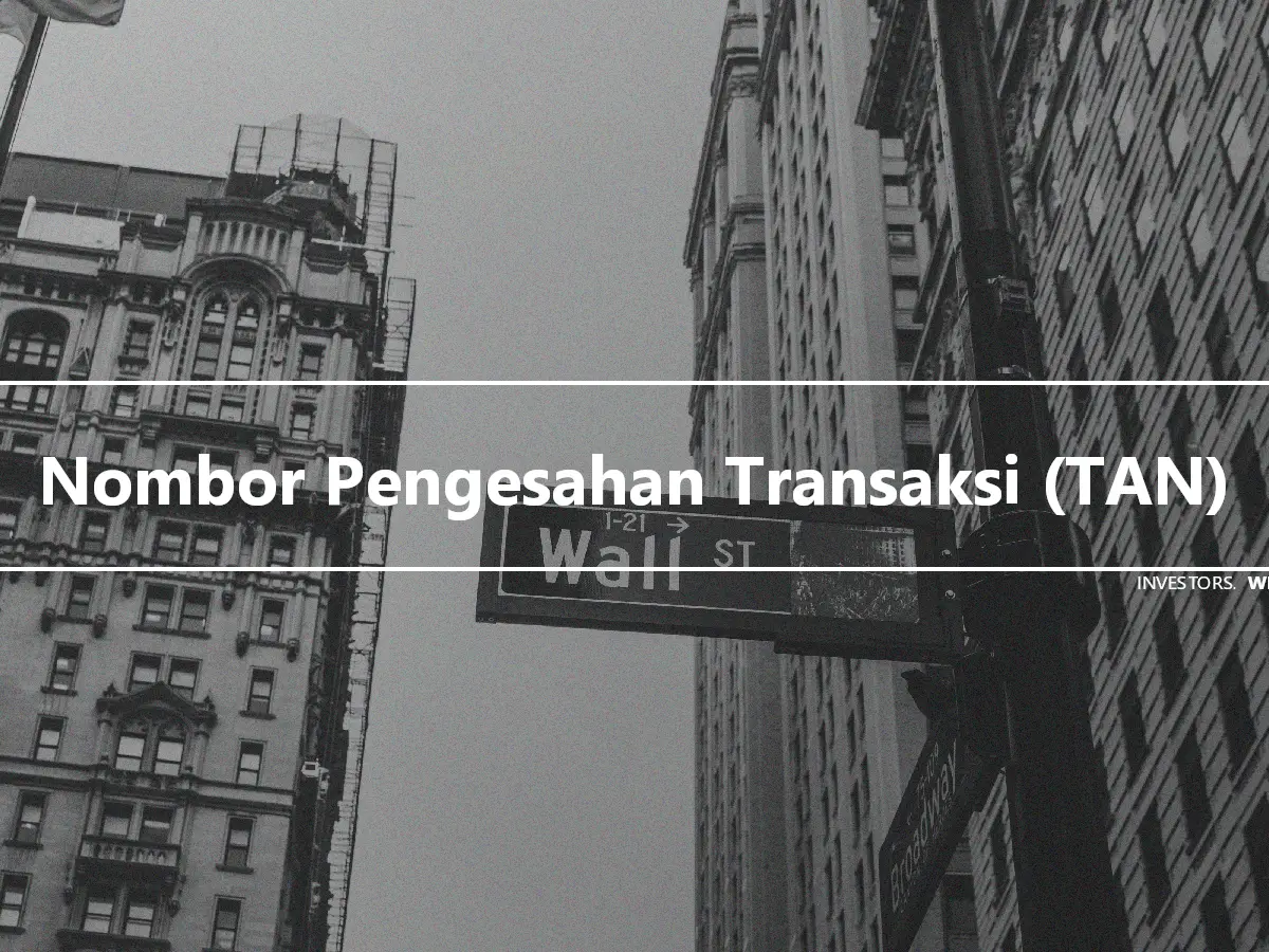 Nombor Pengesahan Transaksi (TAN)