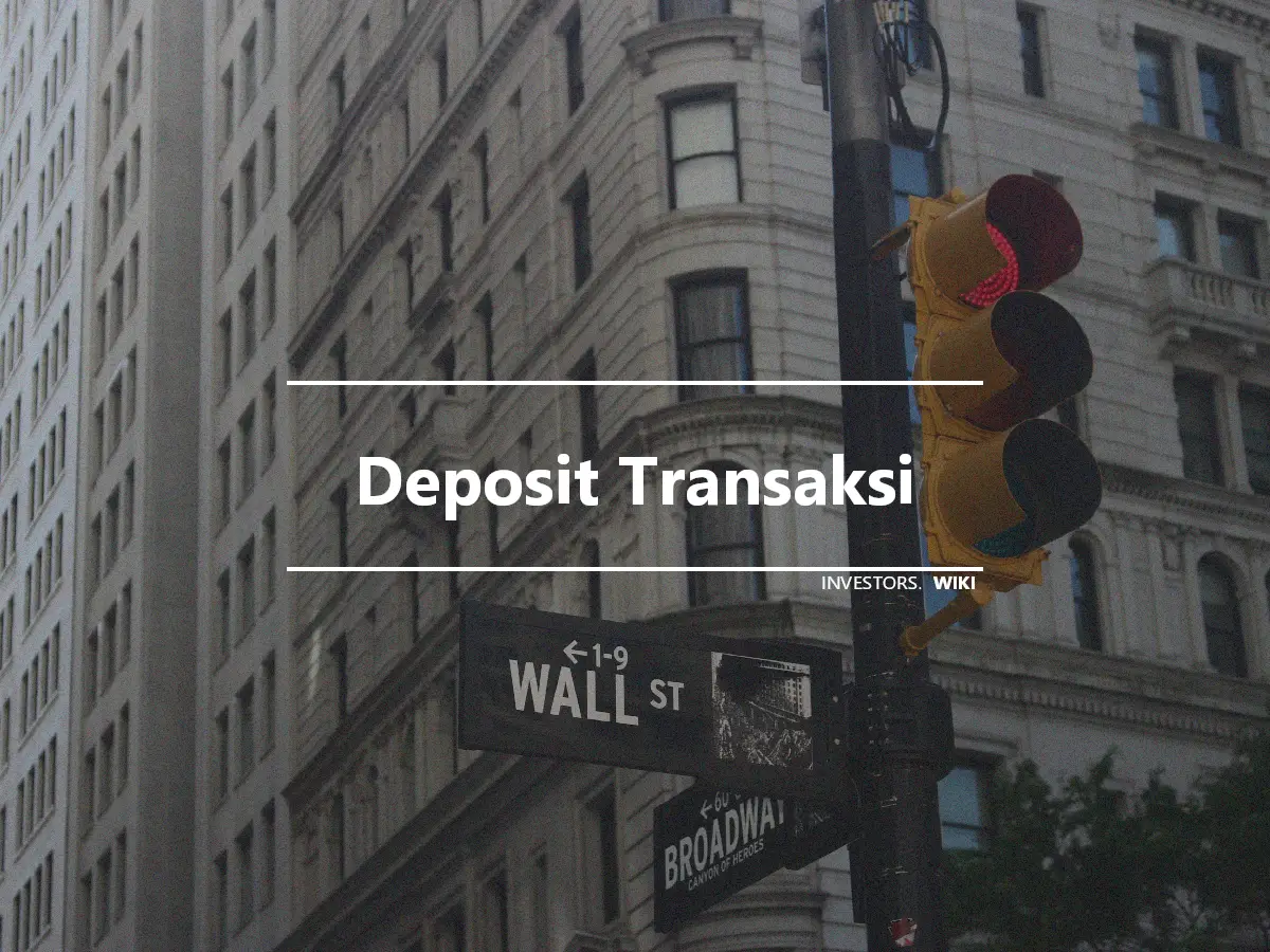 Deposit Transaksi