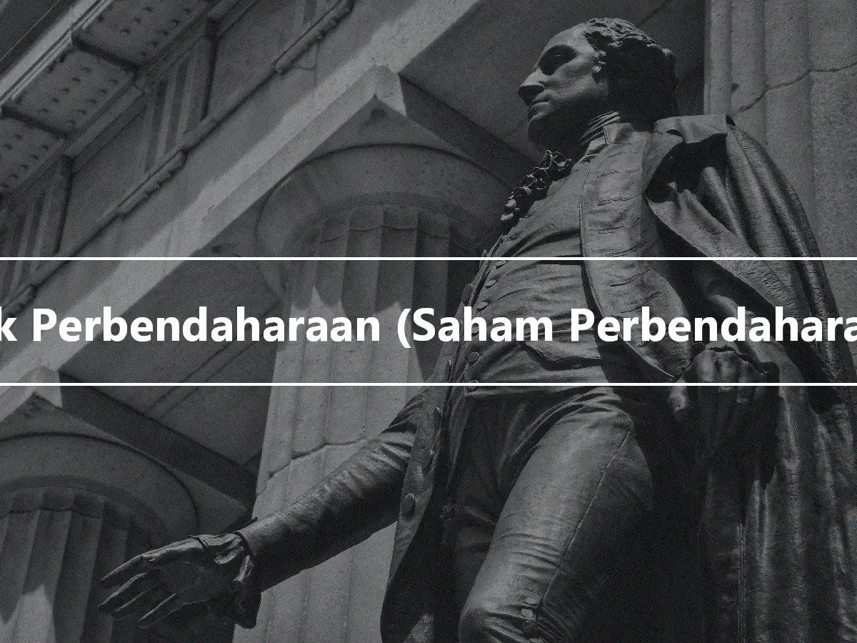 Stok Perbendaharaan (Saham Perbendaharaan)