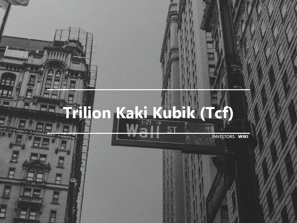 Trilion Kaki Kubik (Tcf)