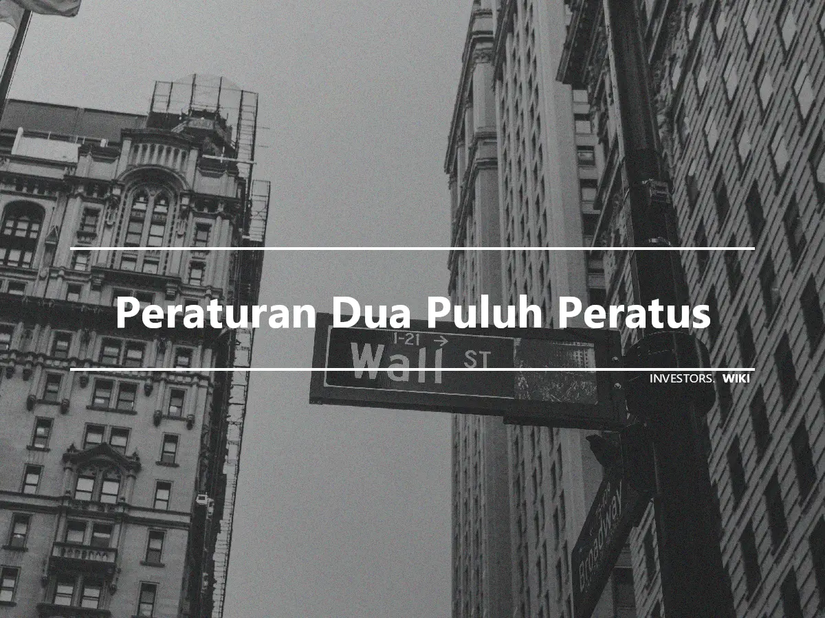 Peraturan Dua Puluh Peratus