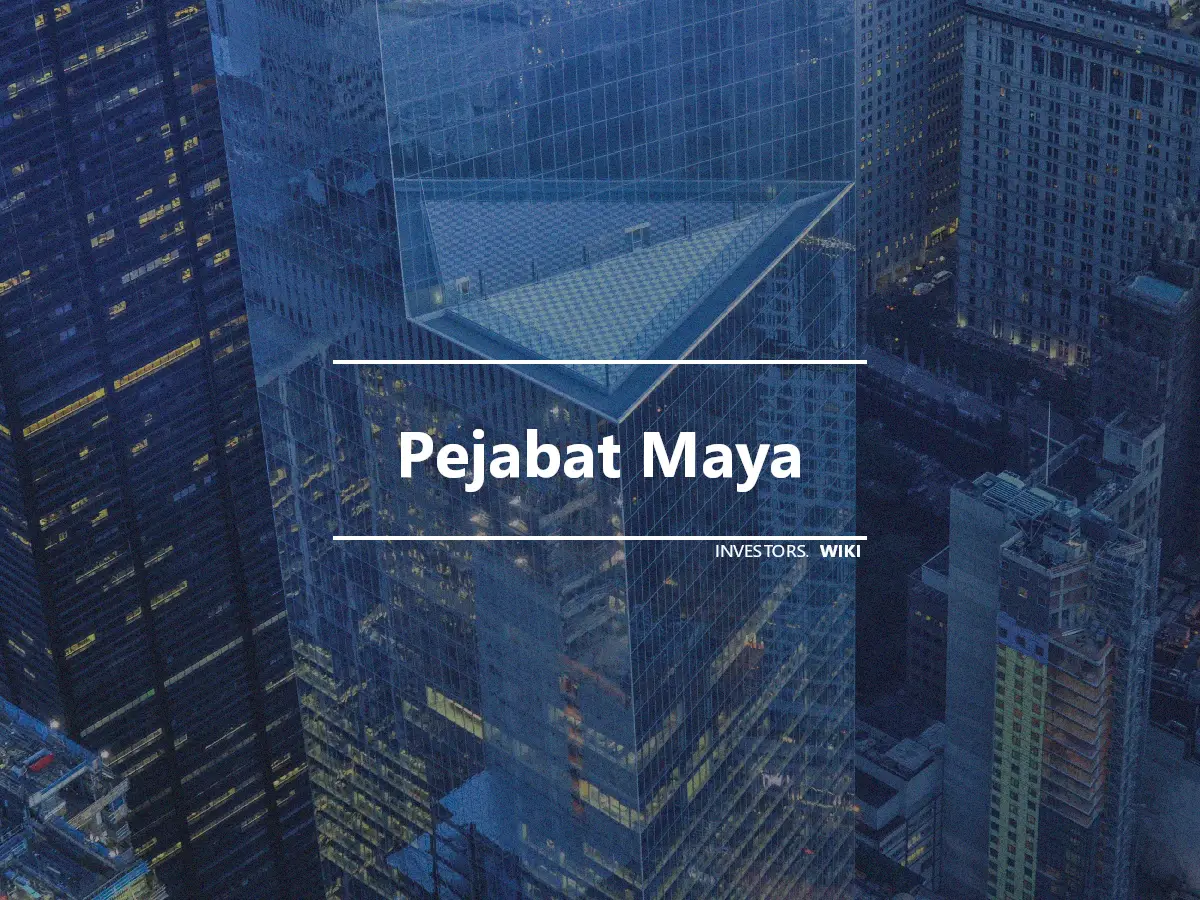 Pejabat Maya