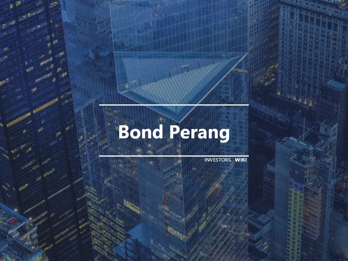 Bond Perang