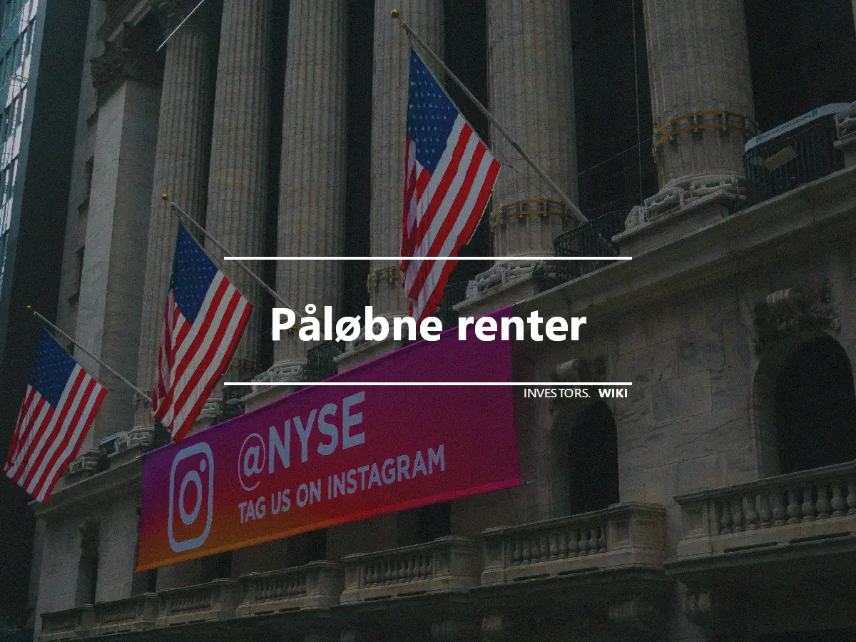 Påløbne renter