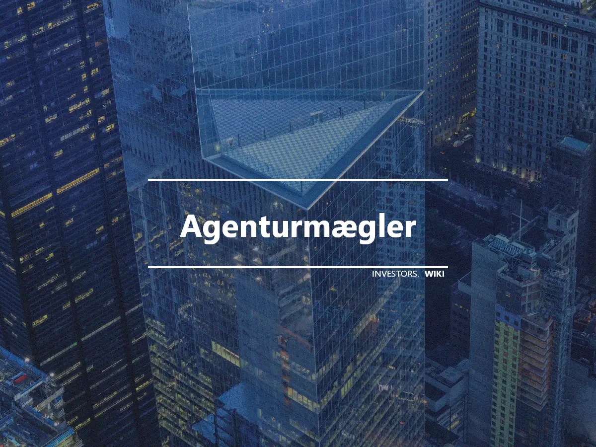 Agenturmægler