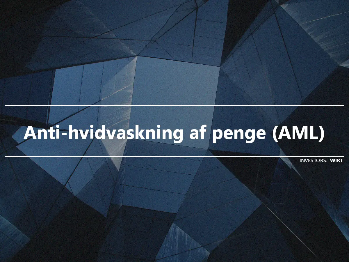 Anti-hvidvaskning af penge (AML)