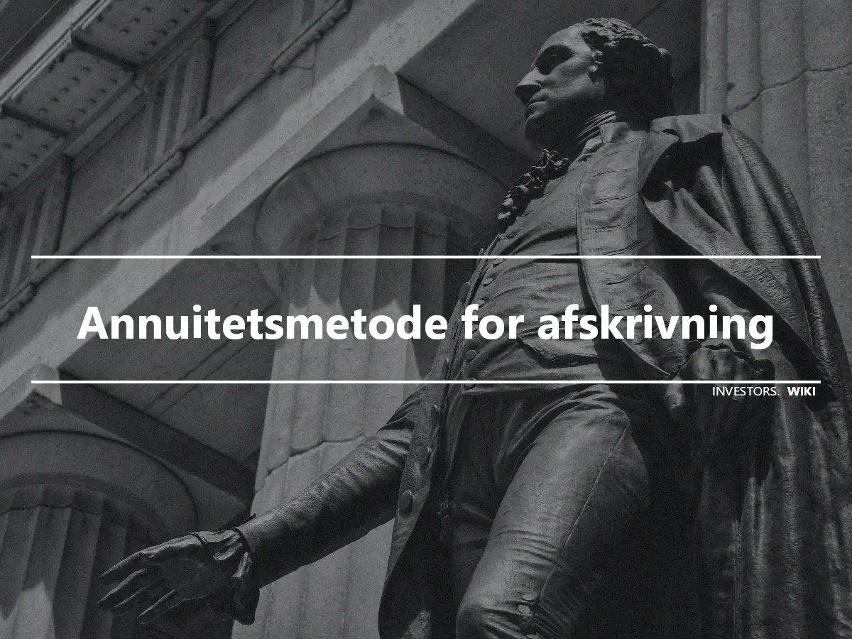 Annuitetsmetode for afskrivning