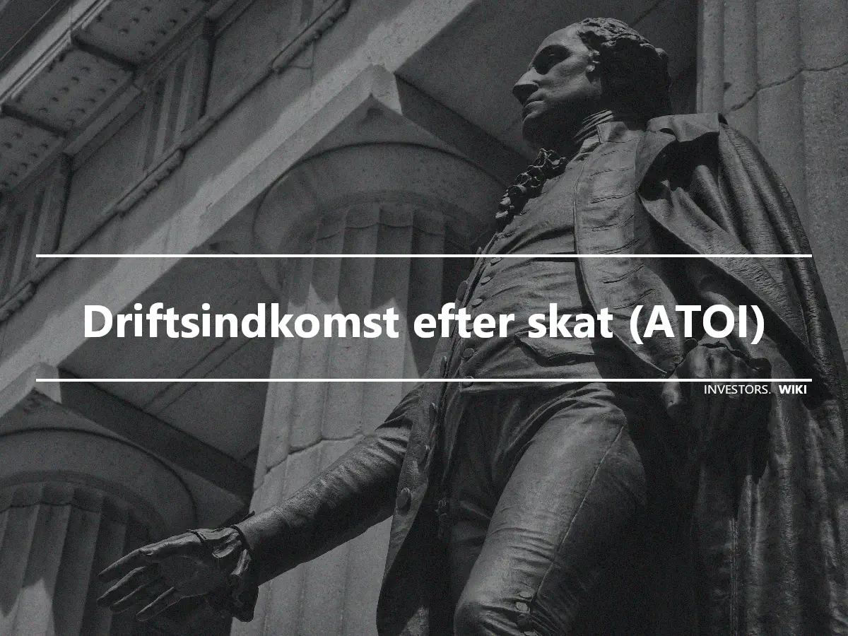 Driftsindkomst efter skat (ATOI)