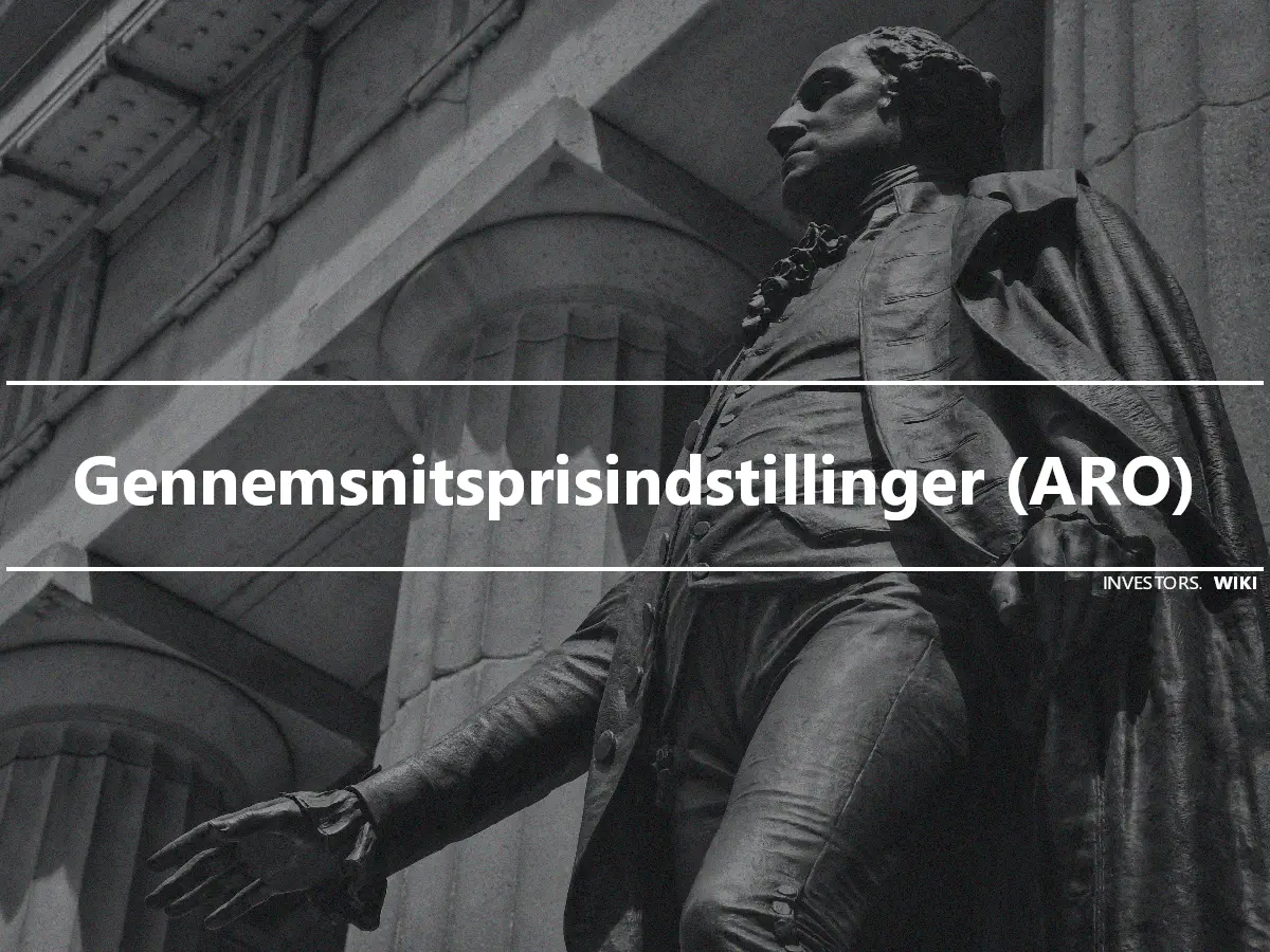 Gennemsnitsprisindstillinger (ARO)