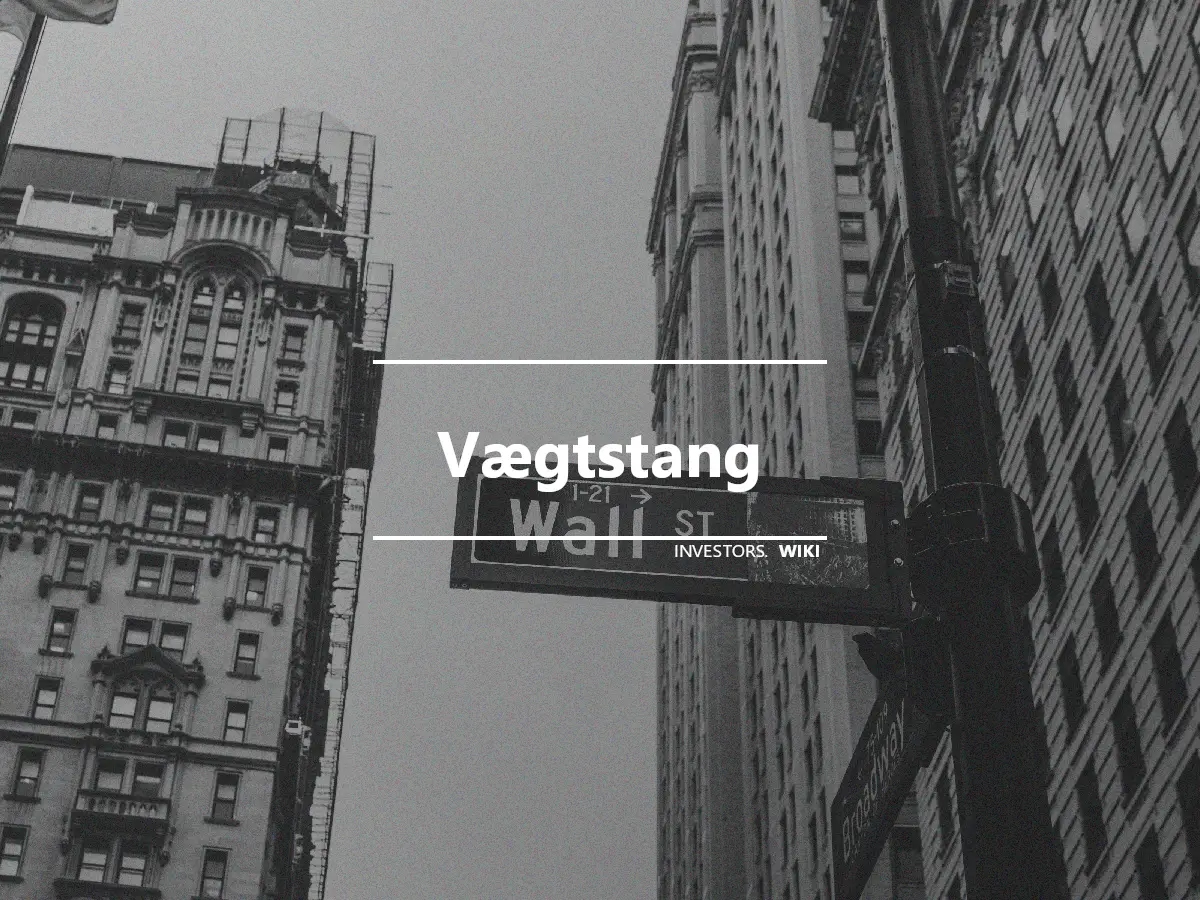 Vægtstang