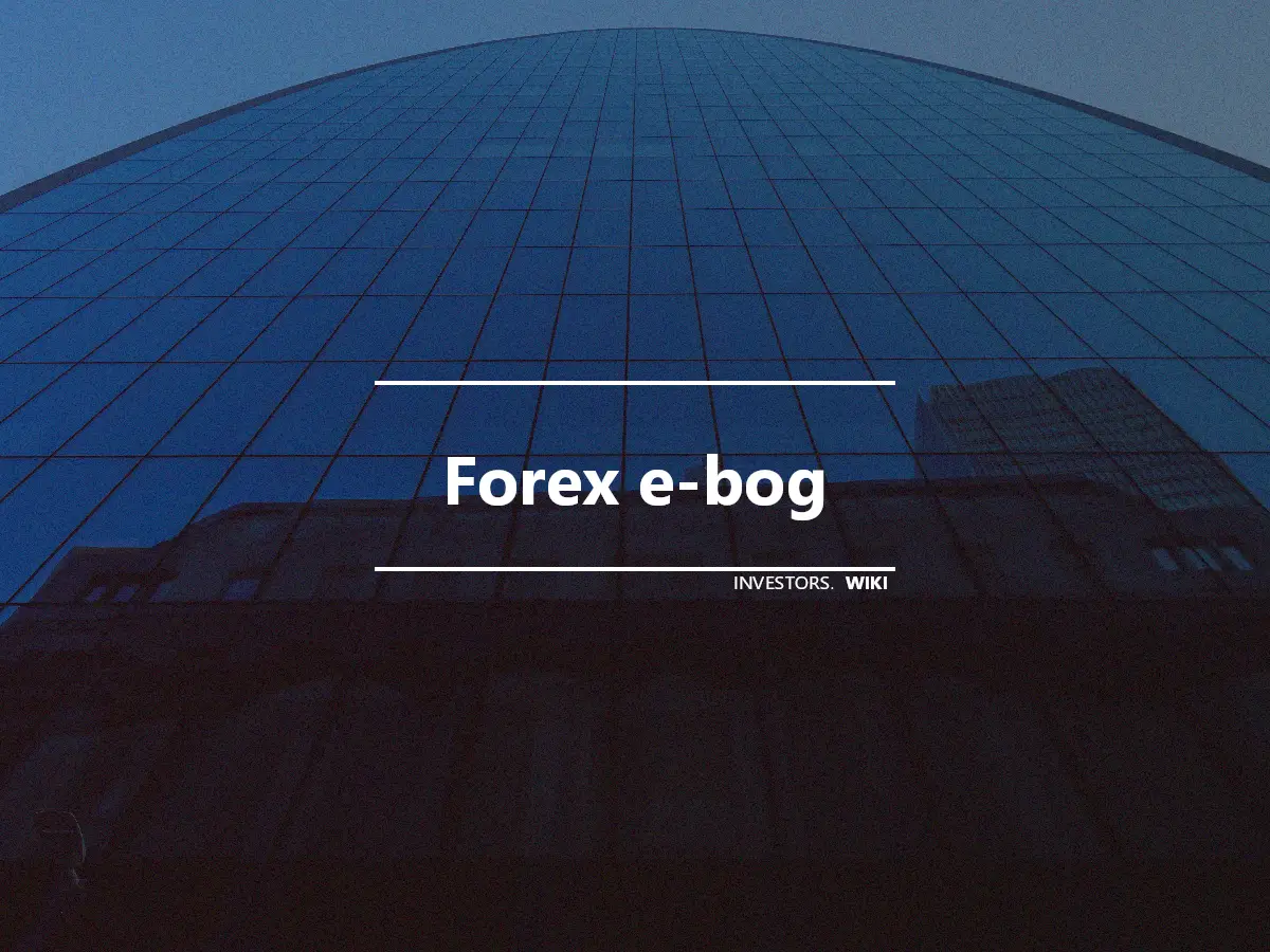 Forex e-bog